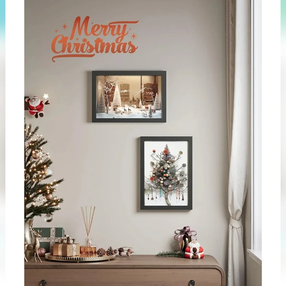 New in box black photo frame, deep, shadow box - Picture 11 of 15